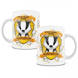 Trend Setters Harry Potter Personalized Hufflepuff Hogwarts Chibi Cute Geek Coffee Mug VKY1457